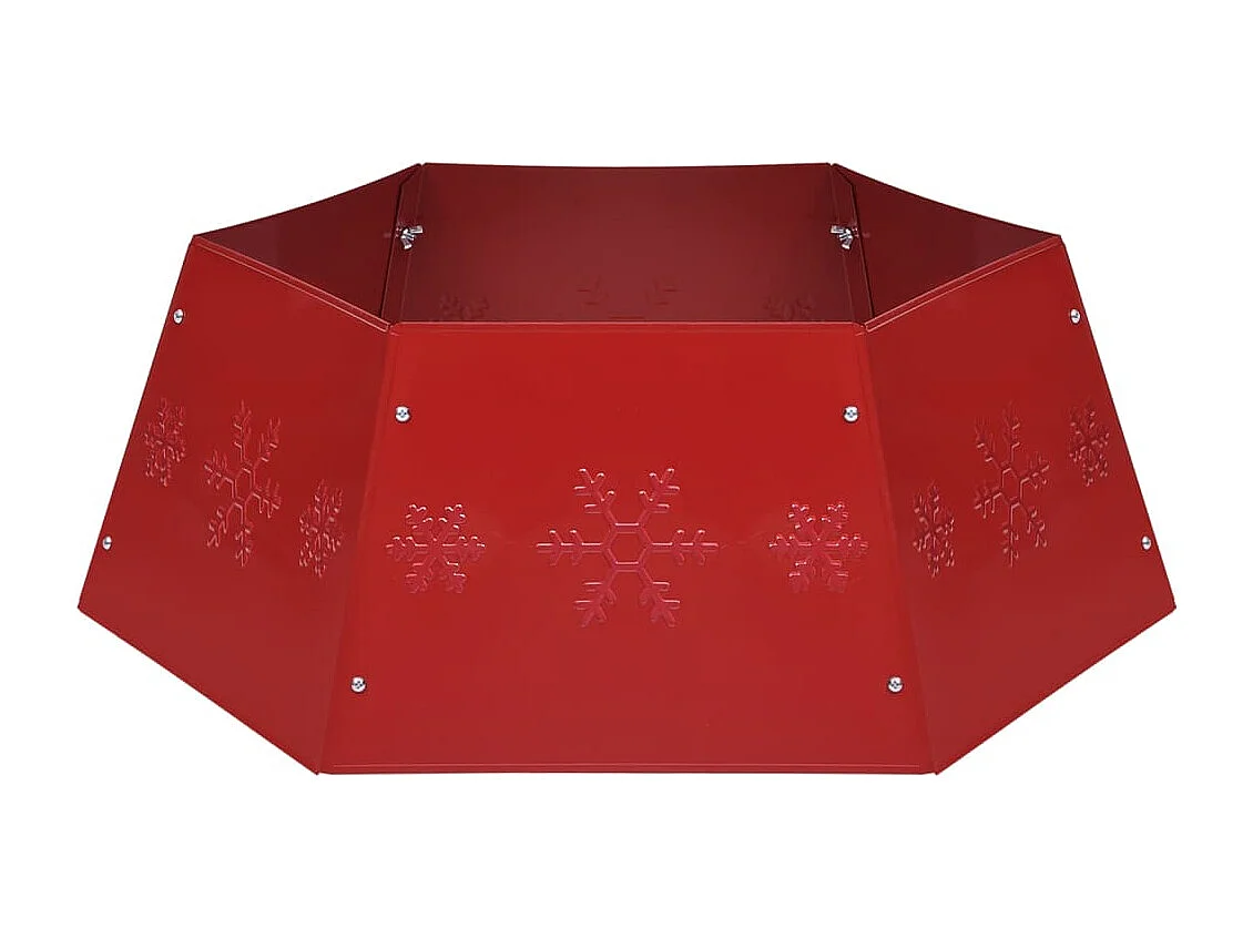 Jupe de sapin de Noël Rouge Ø68x25 cm