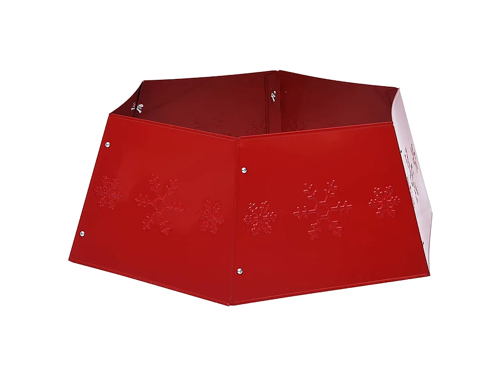 Kerstboomrok Ø68x25 cm rood