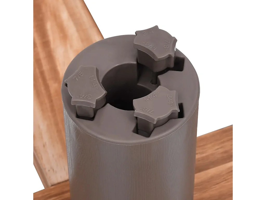 Support de sapin de Noël 54x54x16 cm