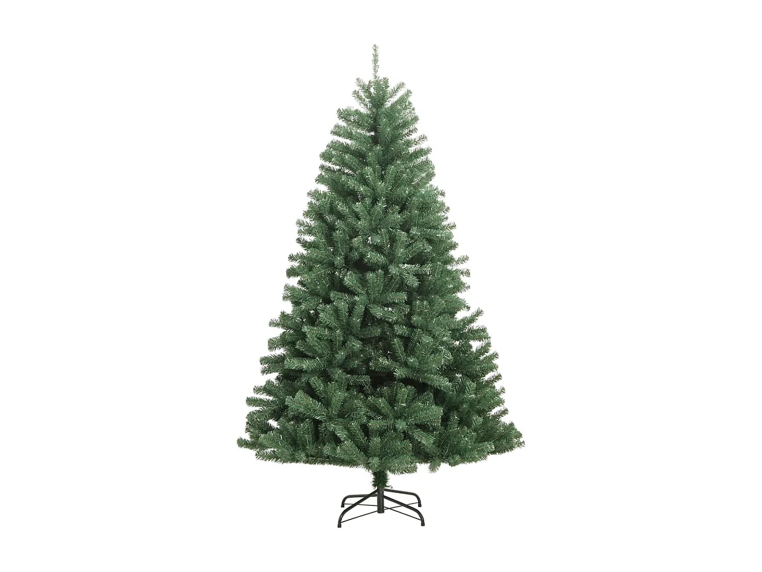 Künstlicher Weihnachtsbaum Klappbar mit Ständer Grün 120 cm