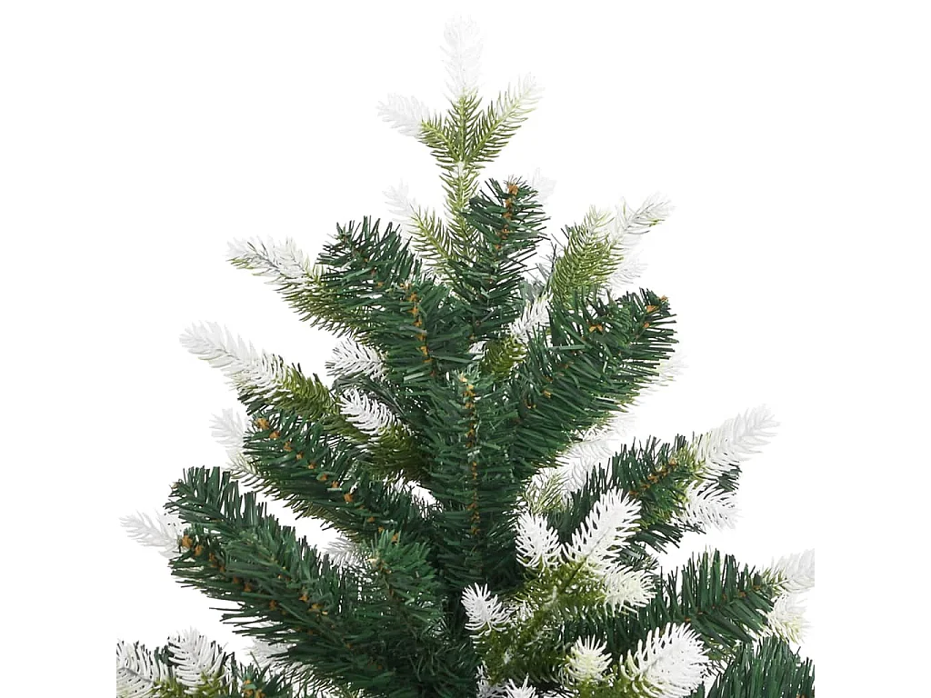 Sapin de Noël artificiel à charnières avec neige floquée 120 cm