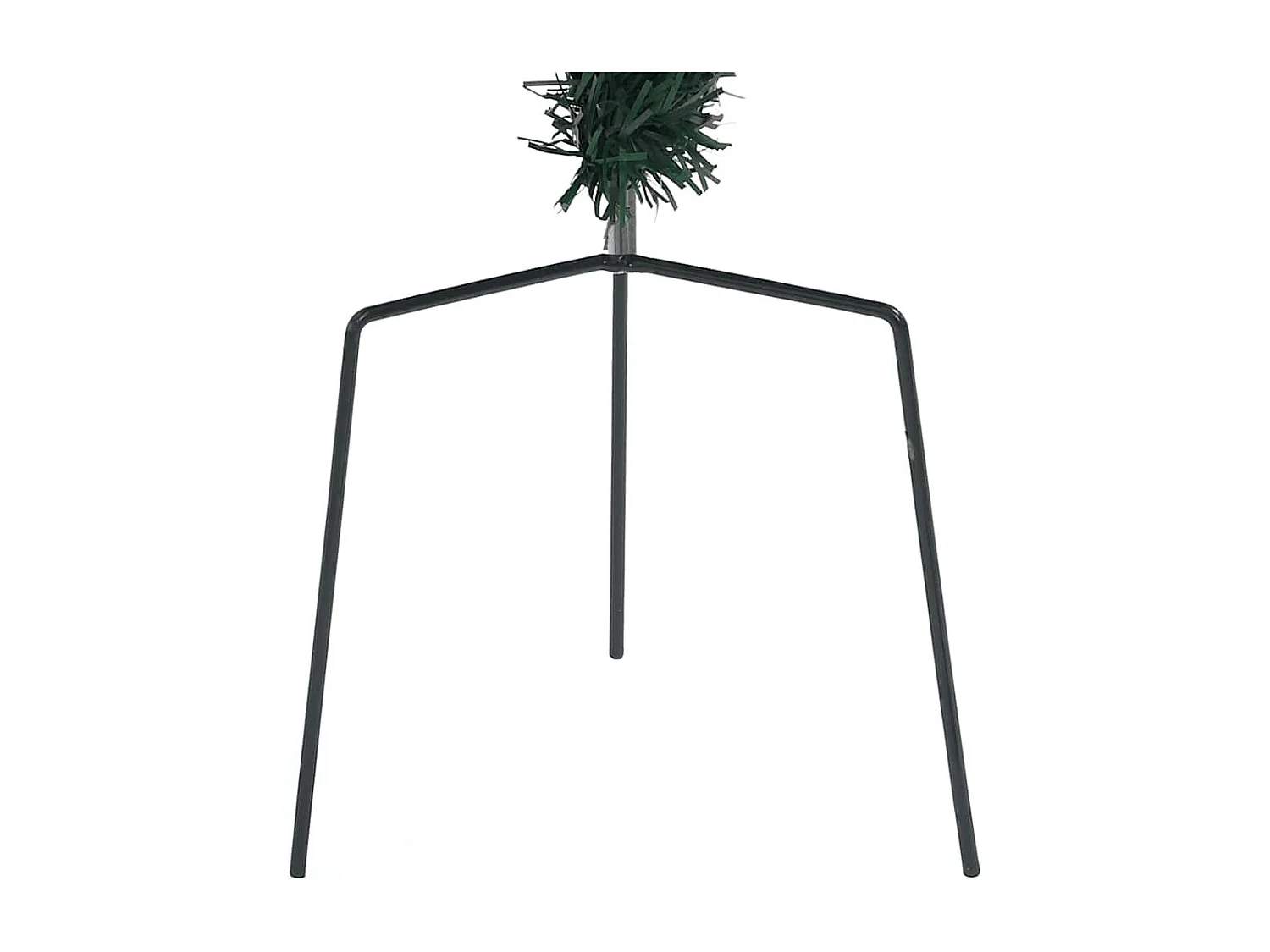 Arbre de Noël artificiel pré-éclairé d'allée 2 pcs 76 cm PVC