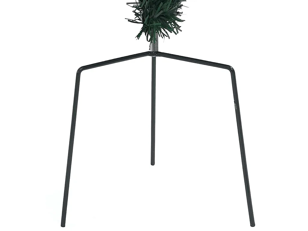Árboles de Navidad de camino con luces 2 uds PVC 76 cm