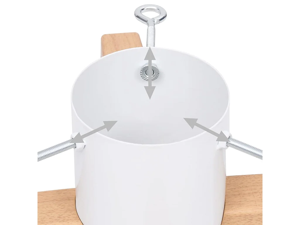 Support de sapin de Noël 55x55x15,5 cm