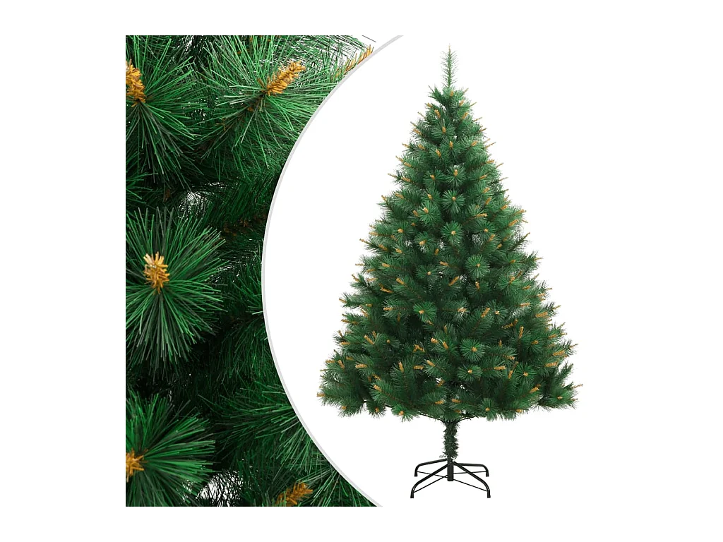 Albero di Natale Artificiale Incernierato con Base 240 cm
