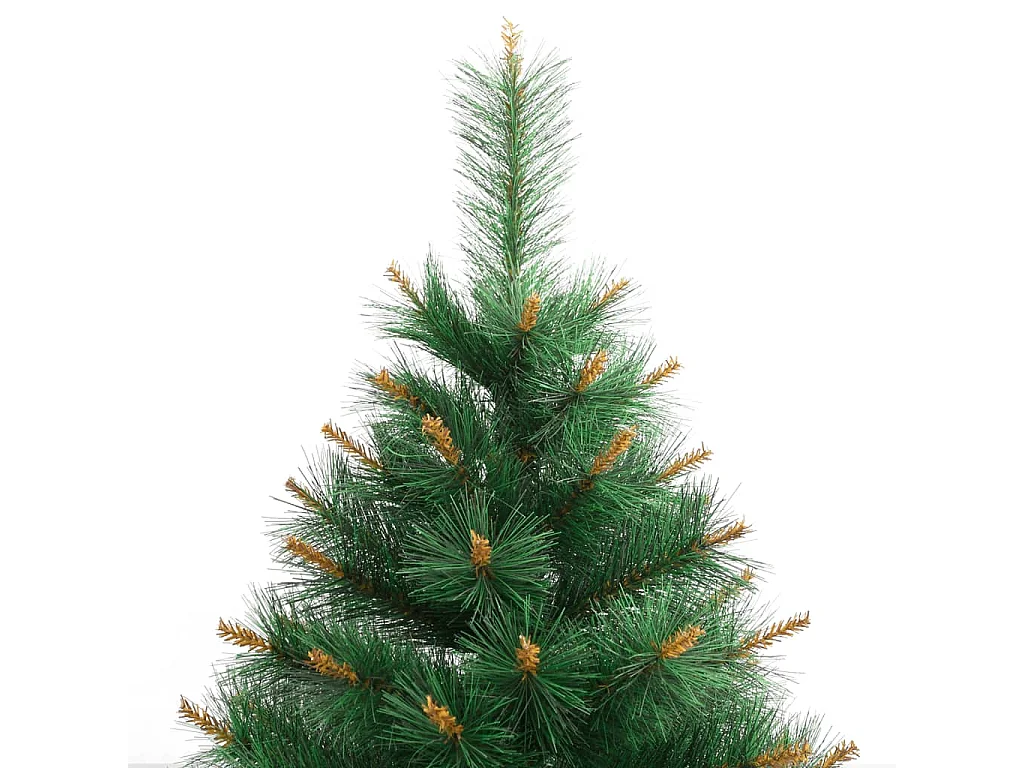 Árvore de Natal artificial articulada com suporte 240 cm