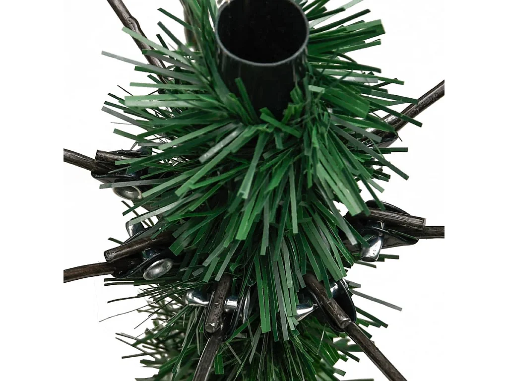 Árvore de Natal artificial articulada com suporte 240 cm