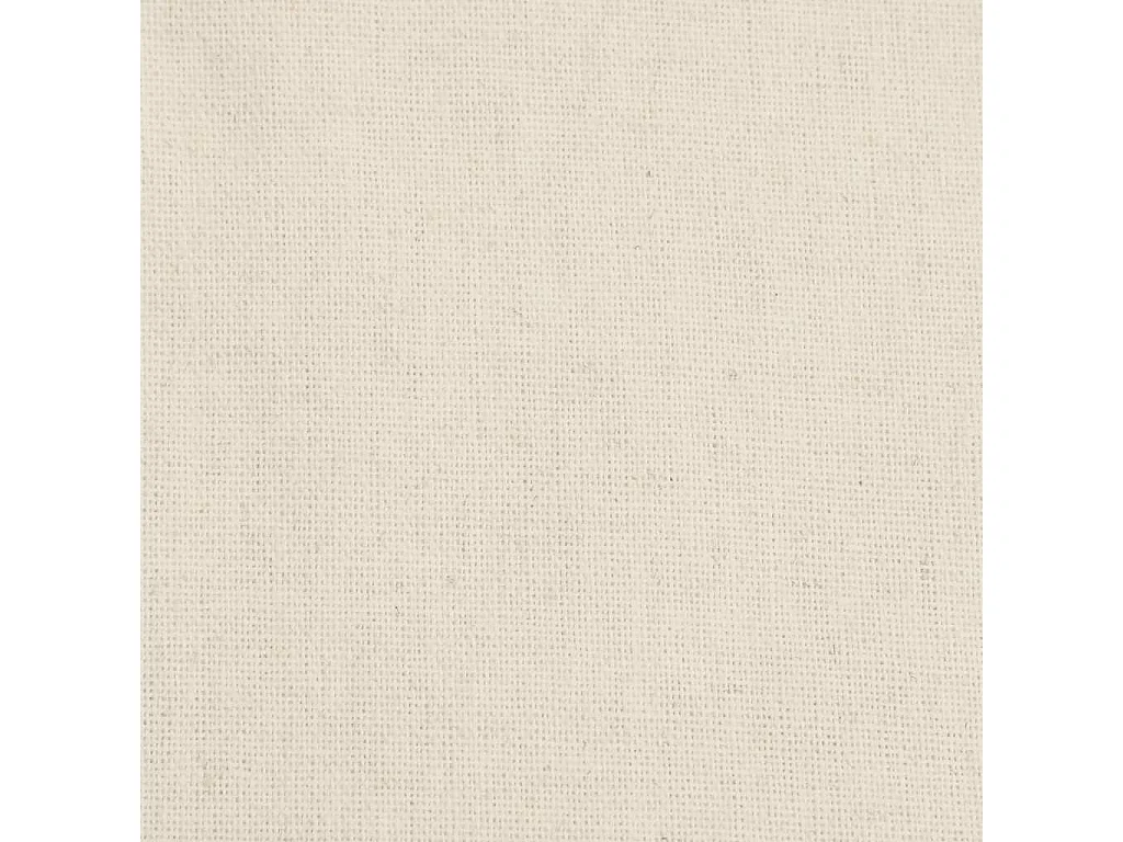 Fauteuil sans accoudoirs lin design de boutons