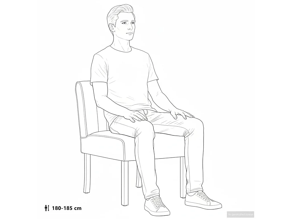 Fauteuil sans accoudoirs gris foncé velours