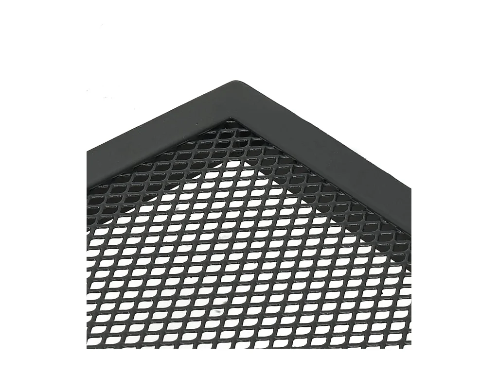 Gartentisch Klappbar Anthrazit 110x80x72 cm Stahlgitter