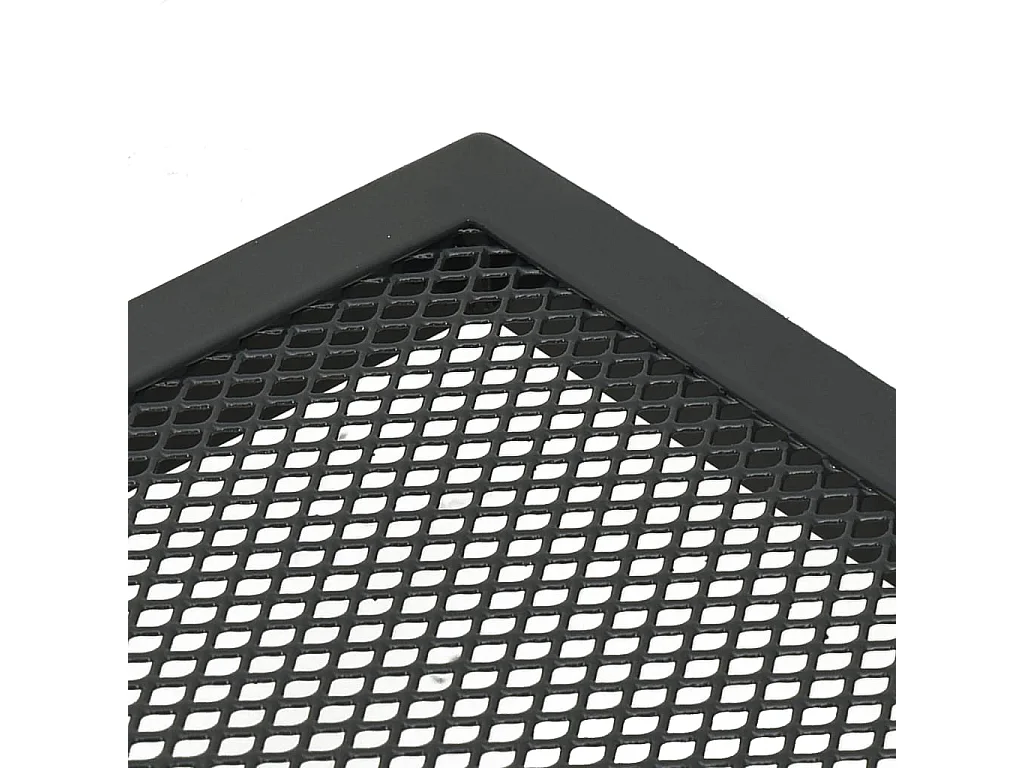 Gartentisch Klappbar Anthrazit 110x80x72 cm Stahlgitter