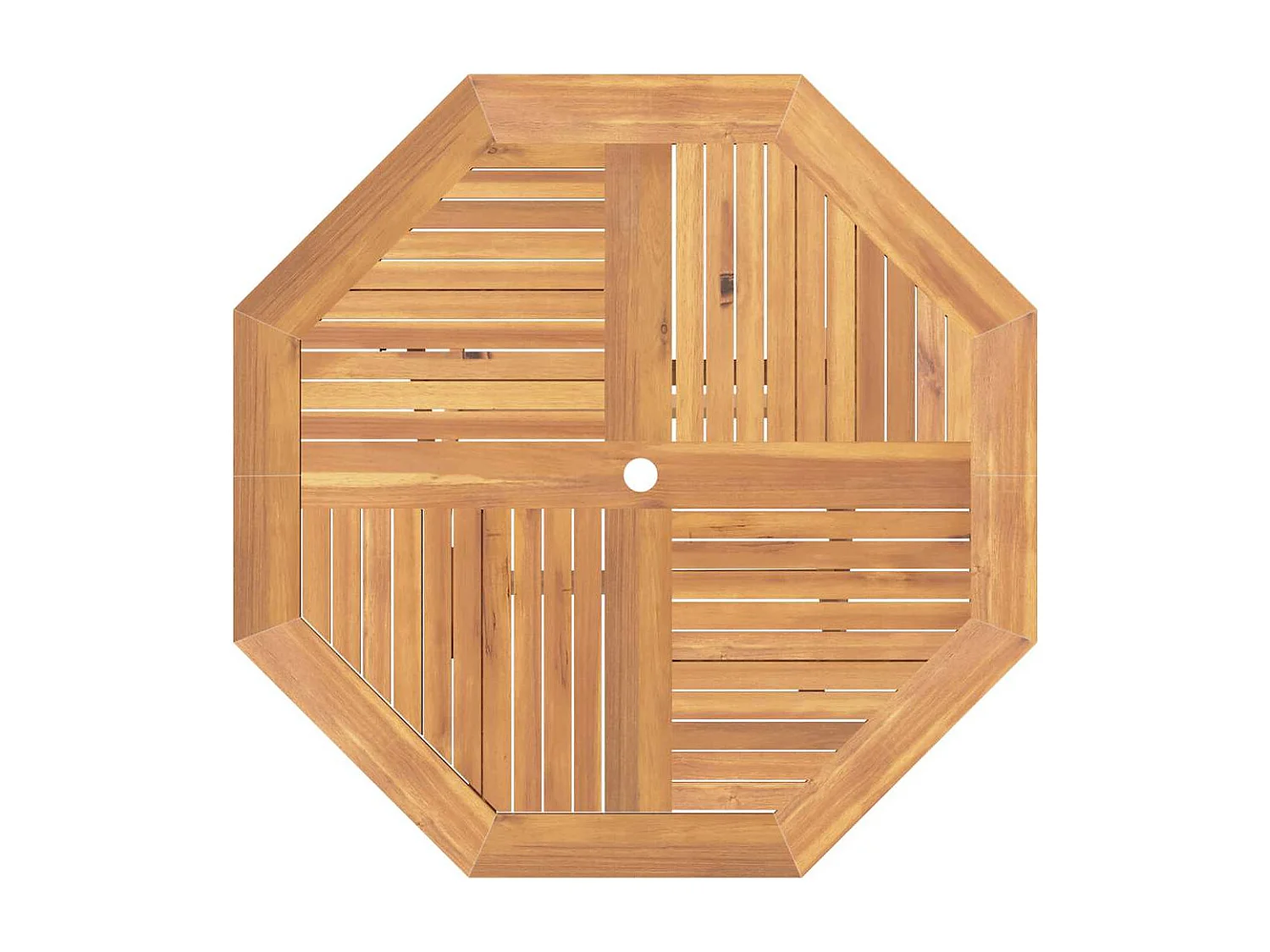 Table pliable de jardin 110x110x75 cm bois massif de teck