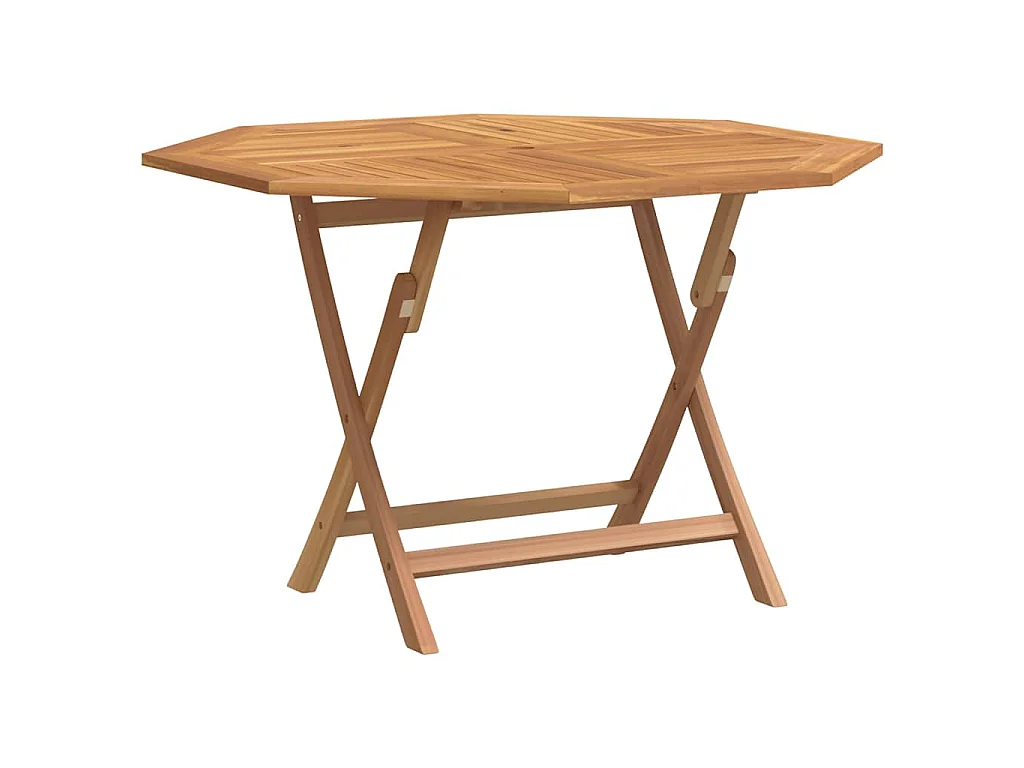 Gartentisch Klappbar 110x110x75 cm Massivholz Teak