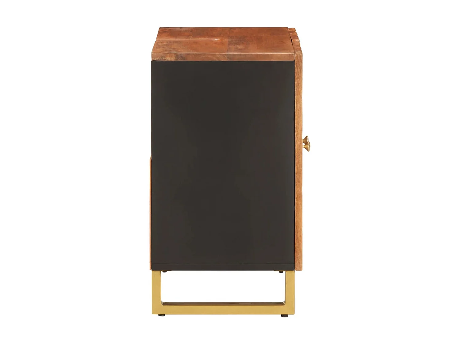 Armário lavatório p/ casa banho mangueira maciça castanho/preto