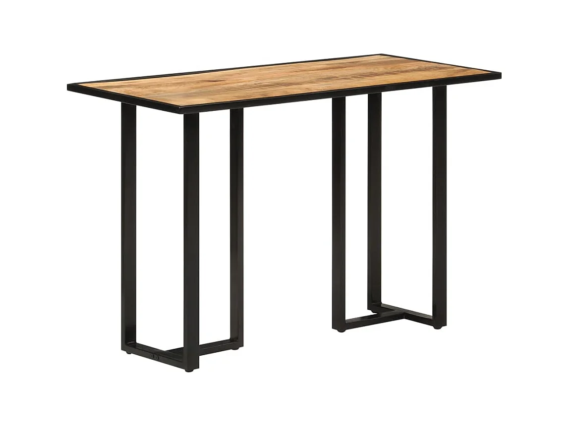 Table à manger 110x55x75,5 cm bois de manguier massif