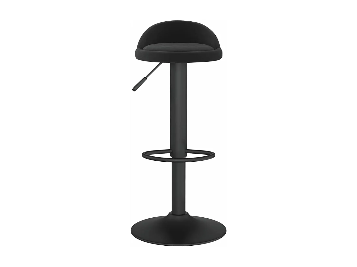 Barhocker 2 Stk. Schwarz Samt