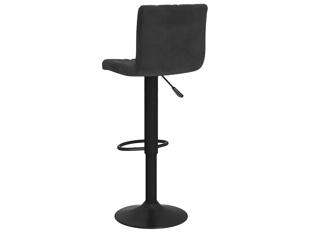 Barhocker 2 Stk. Schwarz Samt