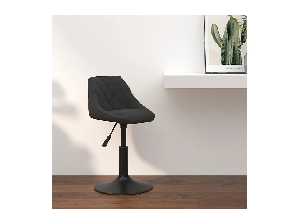 Tabouret de bar Noir Velours