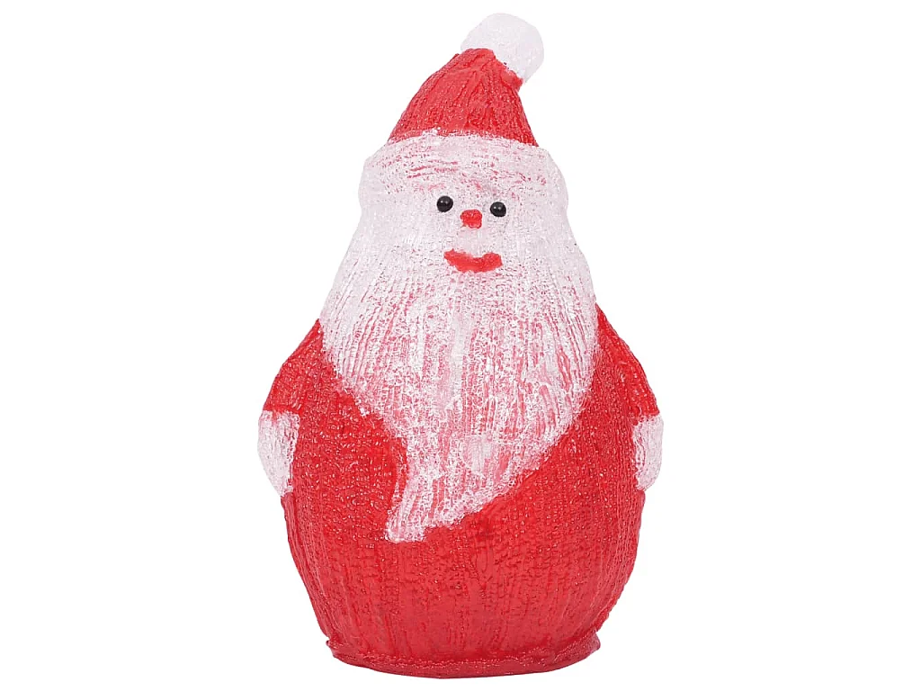LED-Weihnachtsmann Acryl Indoor und Outdoor 28 cm