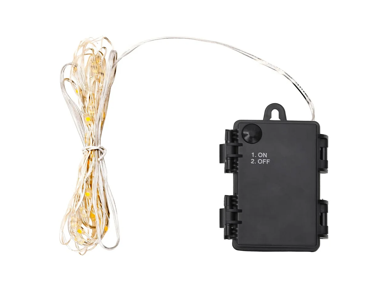 Guirlande lumineuse à LED avec 66 LED et ventilateur 660 cm