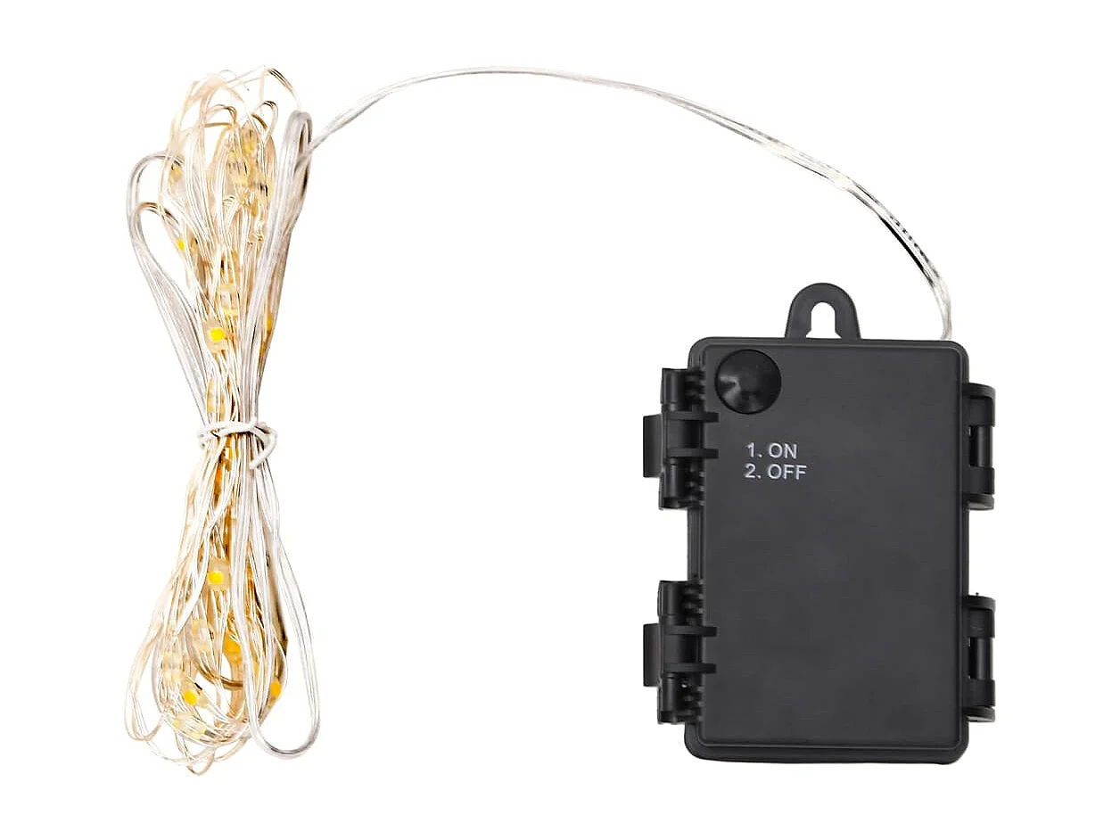 Tira de luces con 110 LED y ventilador 1100 cm