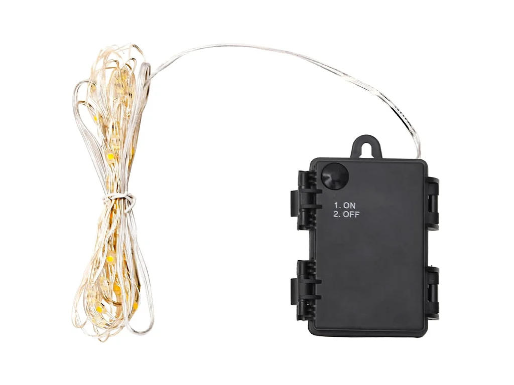 Guirlande lumineuse à LED avec 110 LED et ventilateur 1100 cm