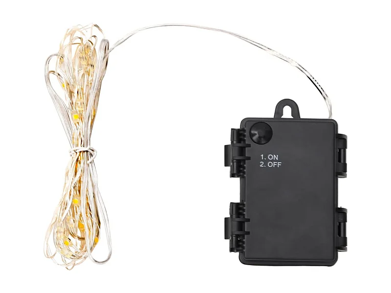 LED-Lichterkette mit 90 LEDs und Gebläse 900 cm