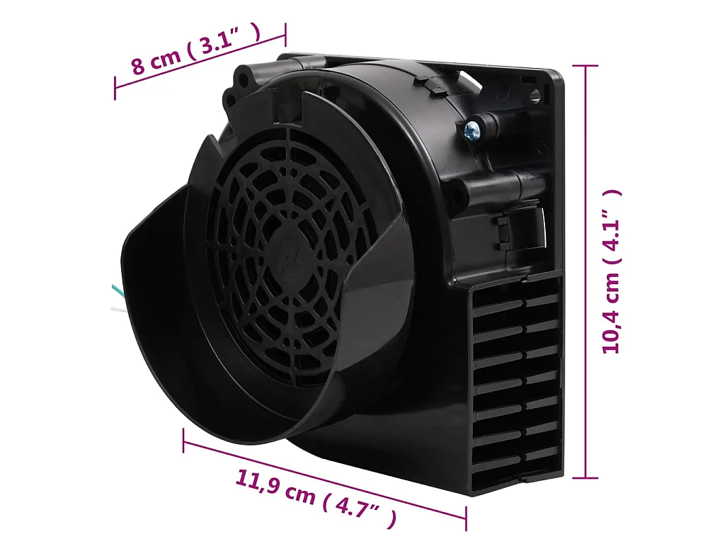 Tira de luces con 90 LED y ventilador 900 cm
