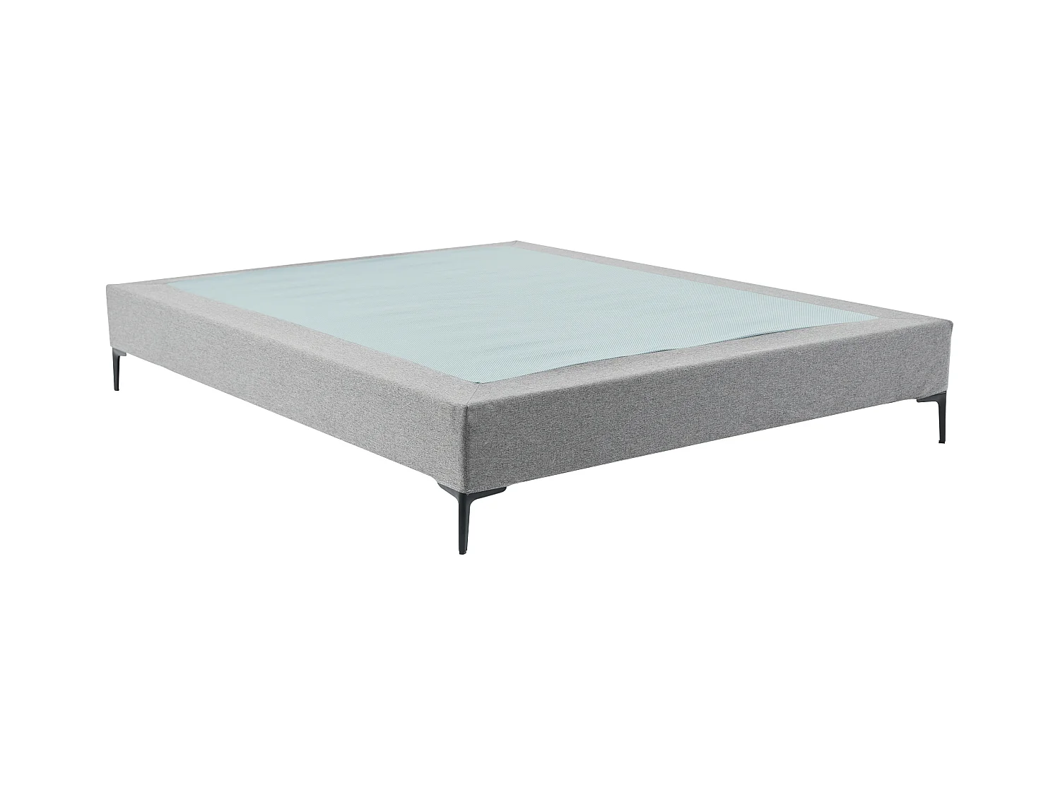 Somier tapizado 180 x 200 cm desenfundable - Gris - ISANI de YSMÉE