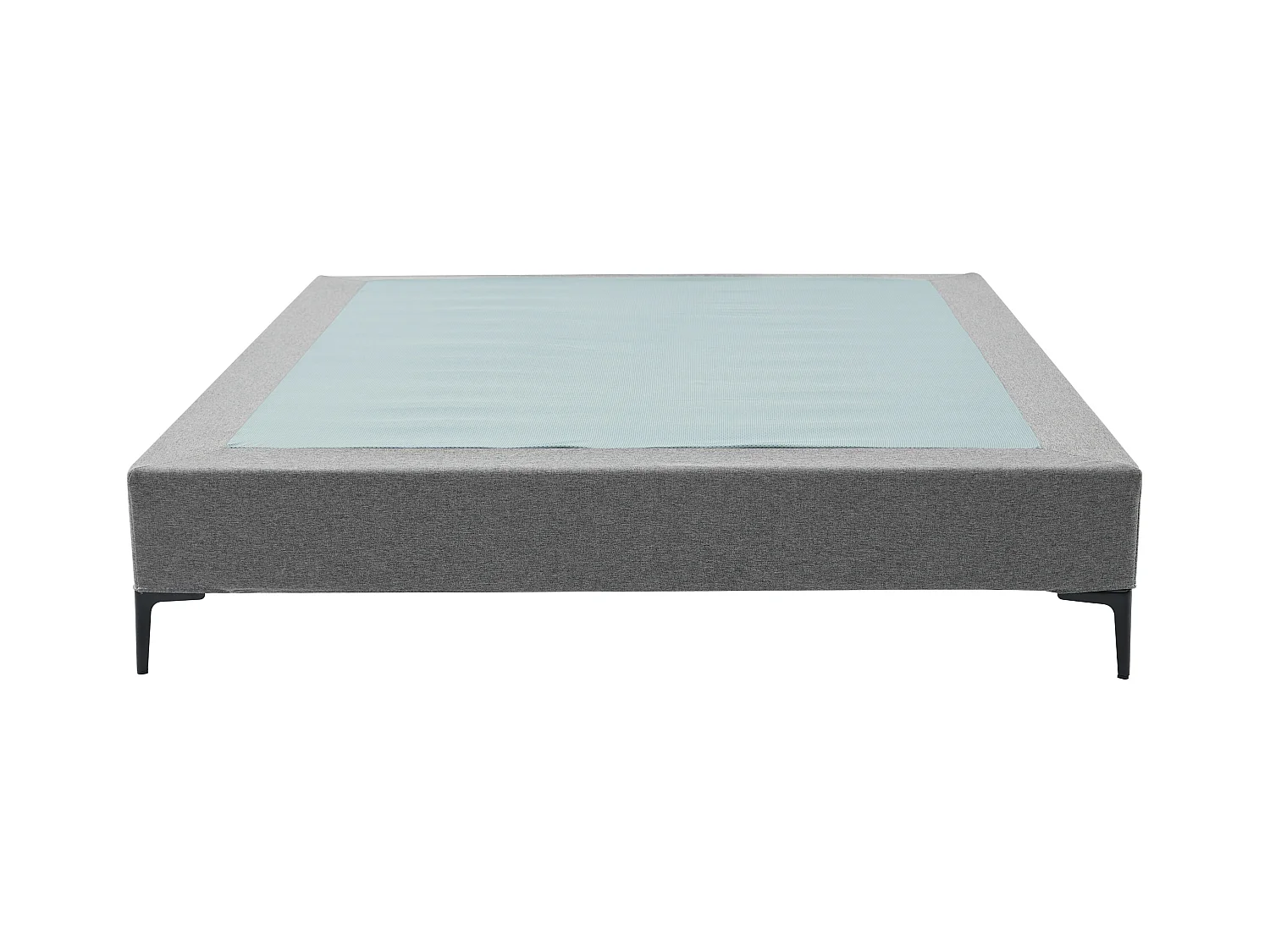 Somier tapizado 180 x 200 cm desenfundable - Gris - ISANI de YSMÉE