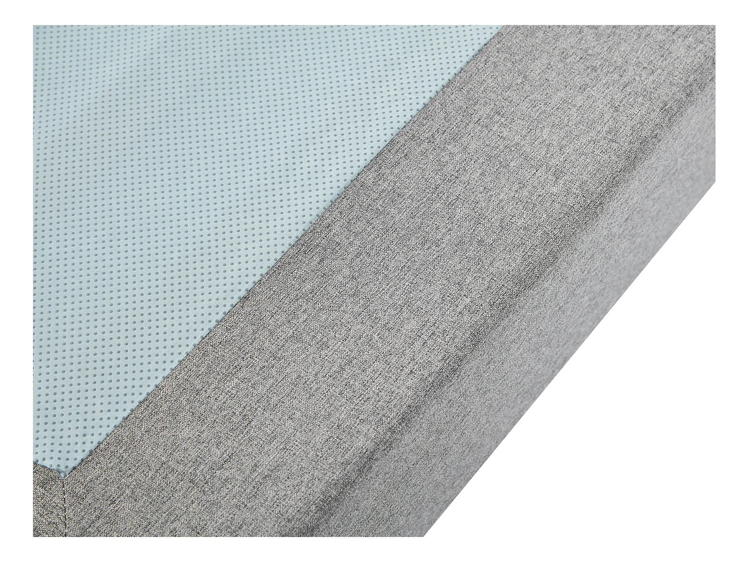 Somier tapizado 180 x 200 cm desenfundable - Gris - ISANI de YSMÉE