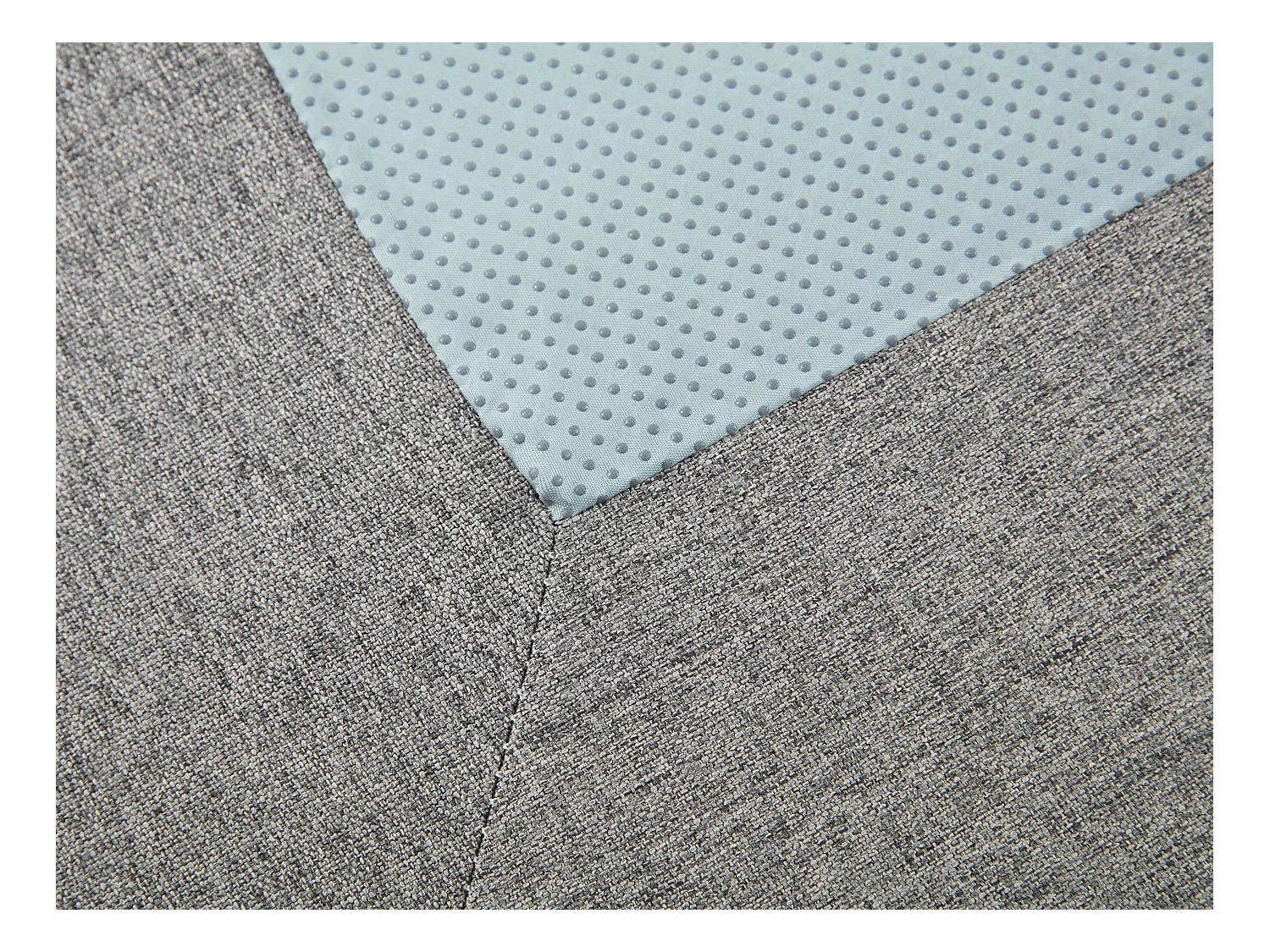 Somier tapizado 180 x 200 cm desenfundable - Gris - ISANI de YSMÉE