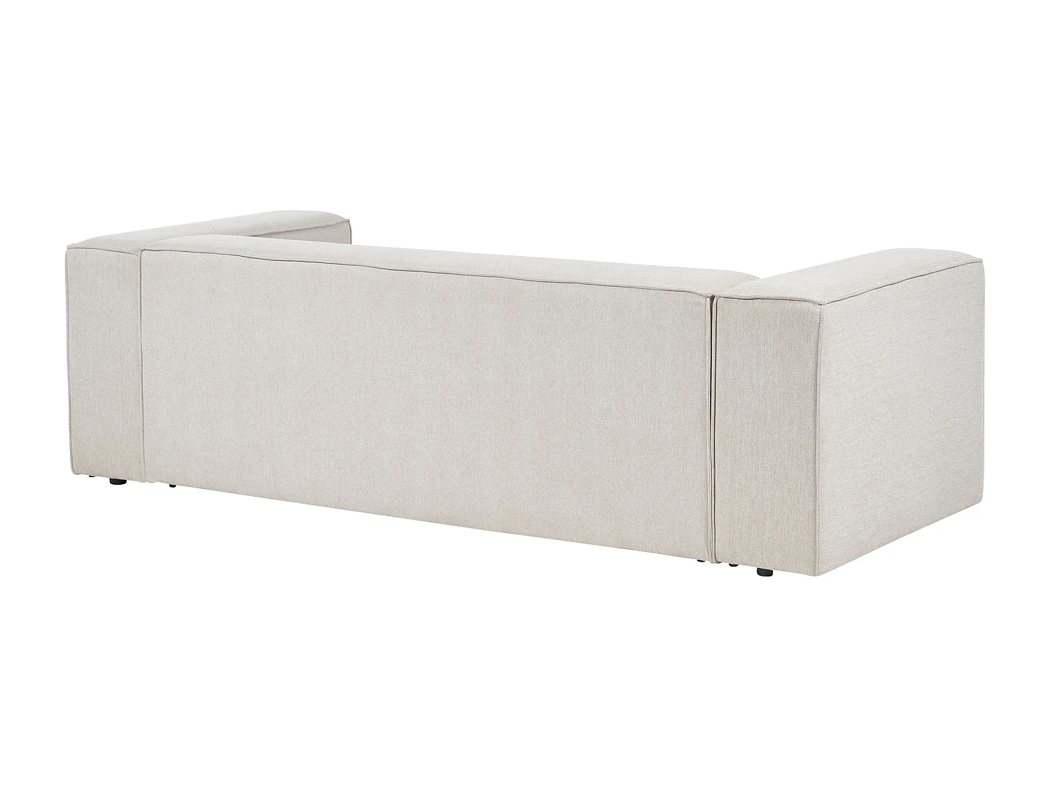 Hoekbank VERNON Stof Lichtbeige 2-zitter Linkerzijde