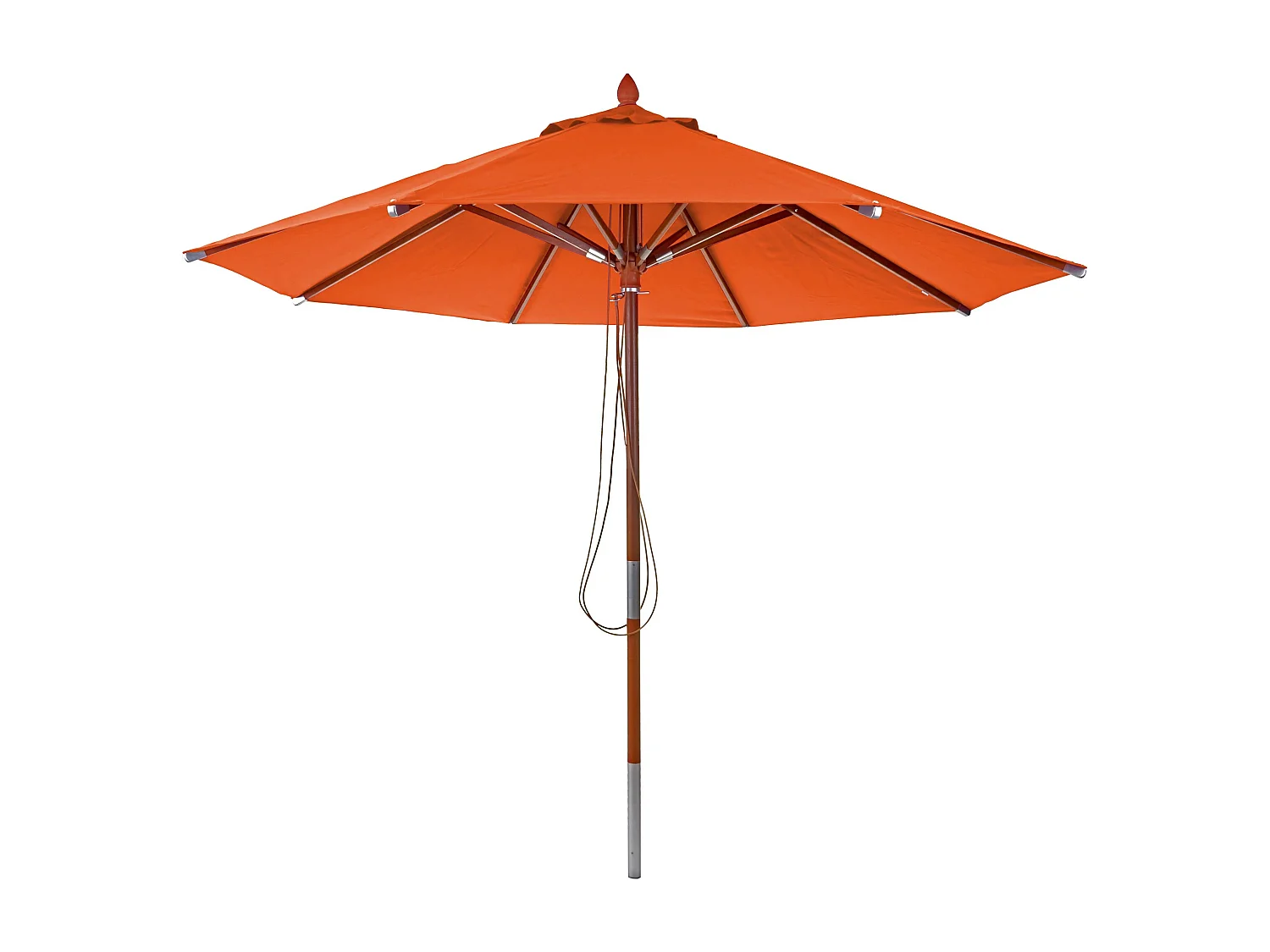 Gastronomie Parasol en bois MCW-C57,  terre cuite