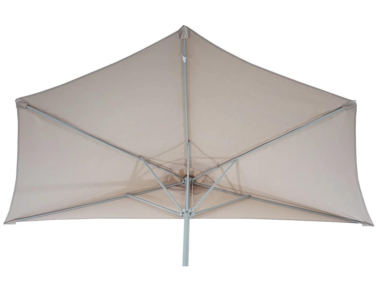 Parasol Lorca II,  300 cm crème met standaard
