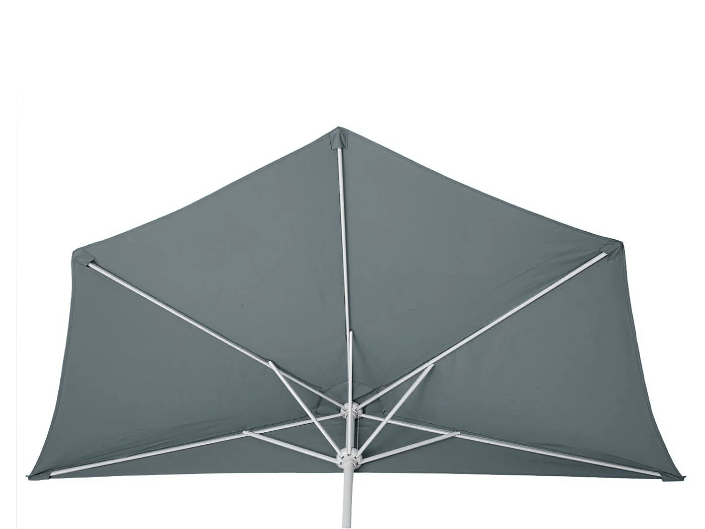 Parasol Lorca II,  300 cm antracytowy z podstawą