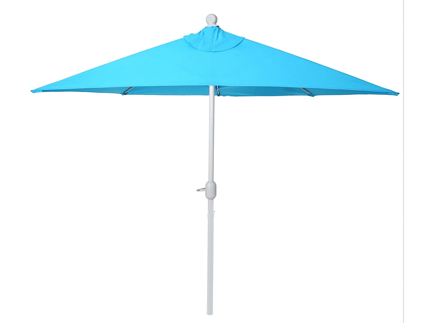 Parasol przeciwsłoneczny Lorca,  300 cm turkusowy bez podstawy