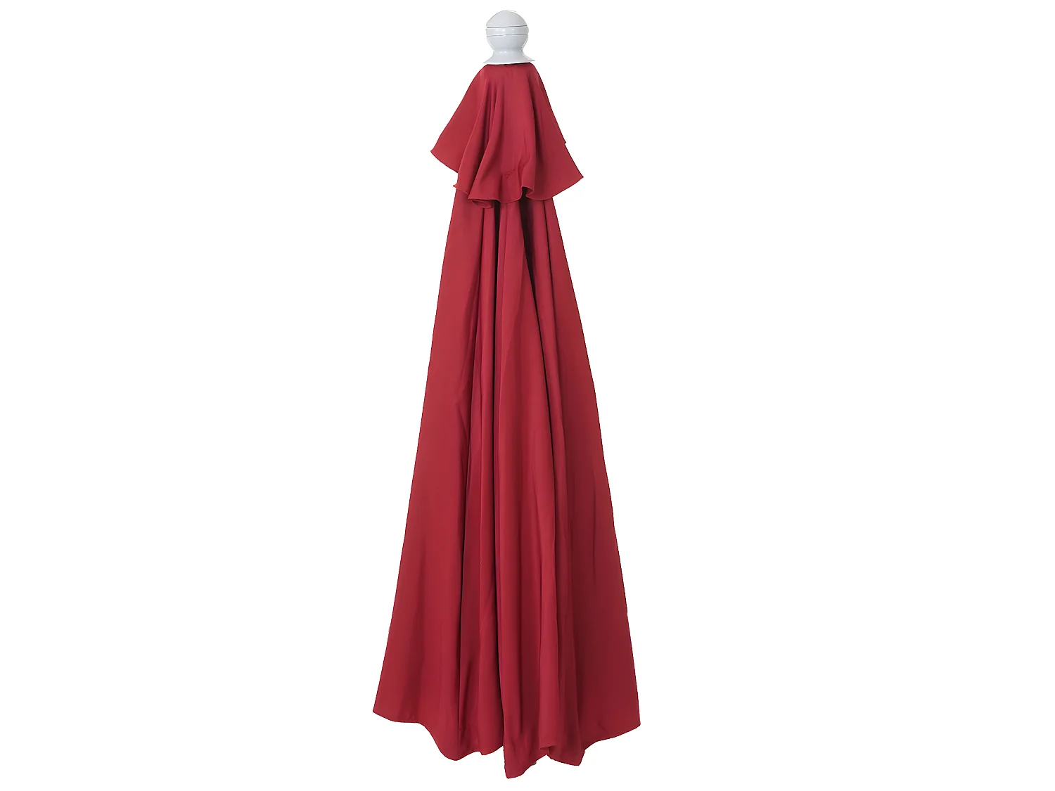 Parasol Lorca II,  300 cm bordeauxrood met standaard