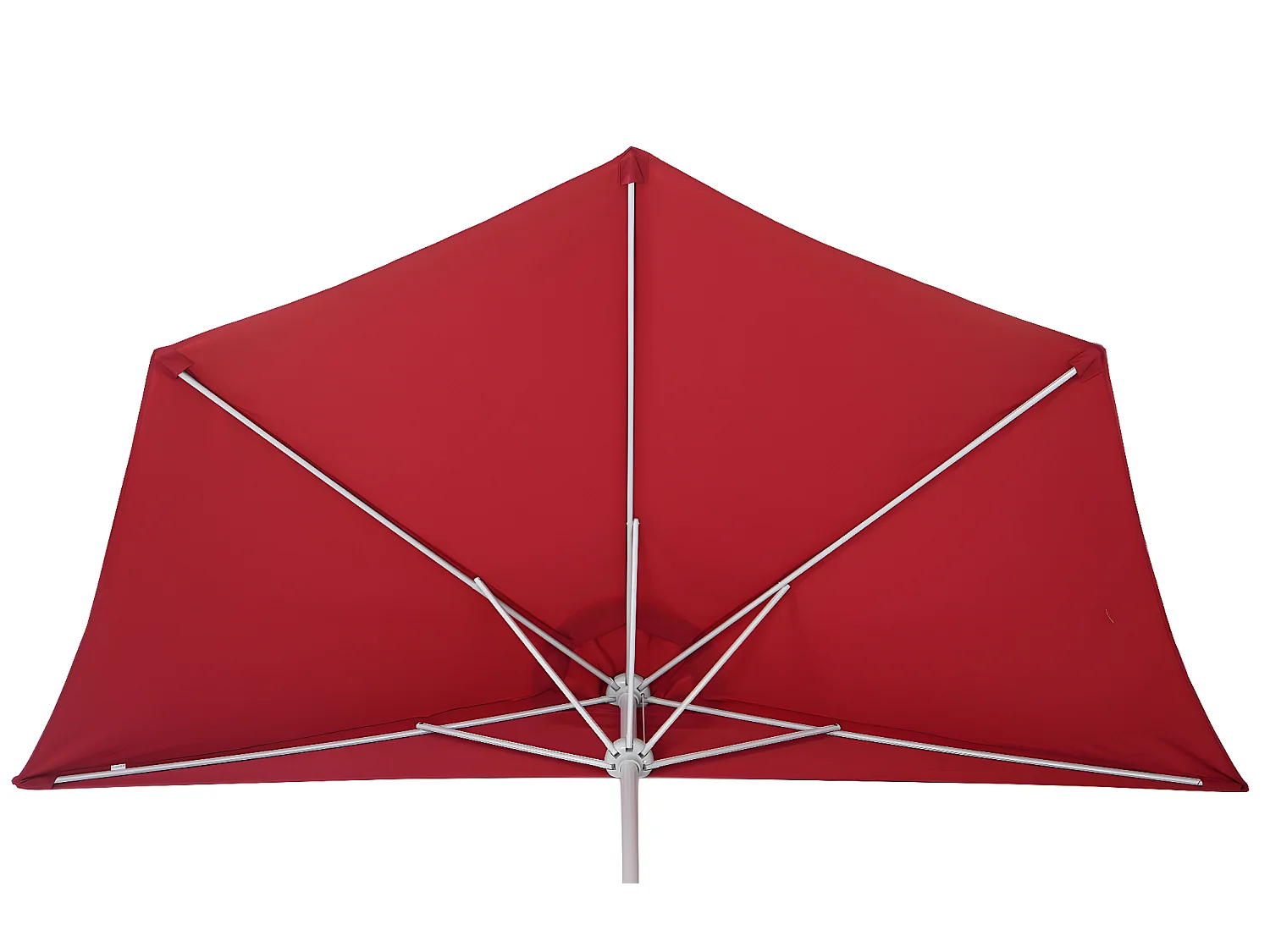 Parasol Lorca II,  300 cm bordeauxrood met standaard