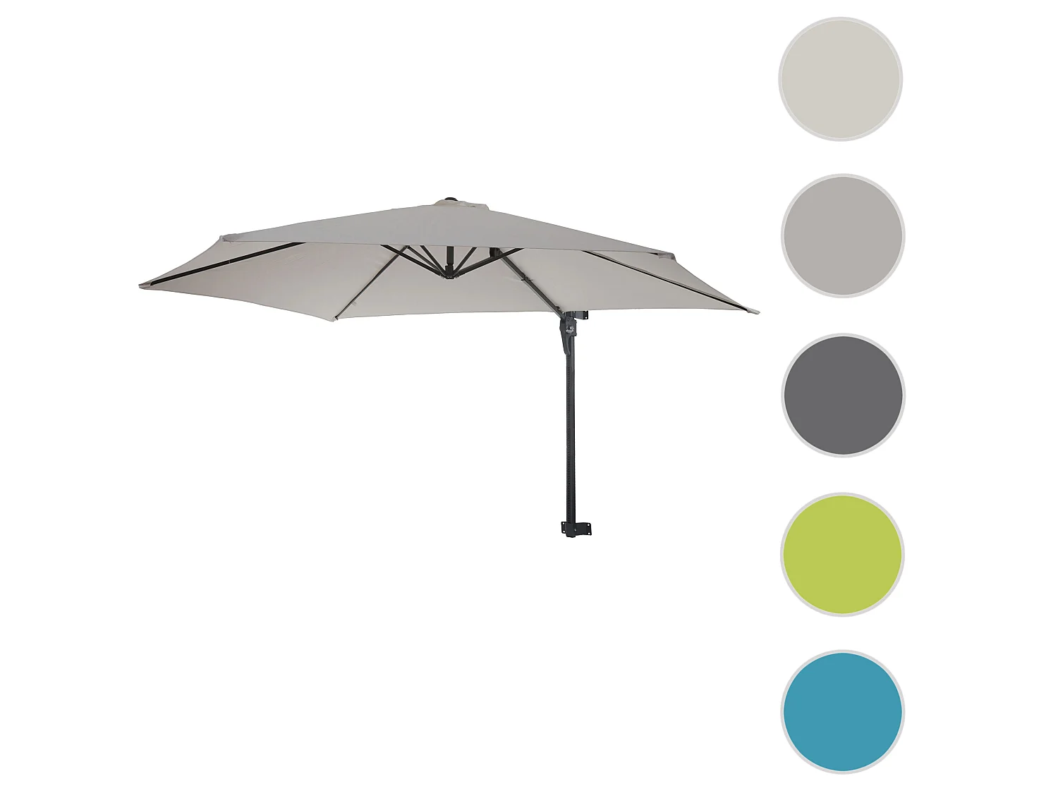 Parawan ścienny Acerra,  piaskowy