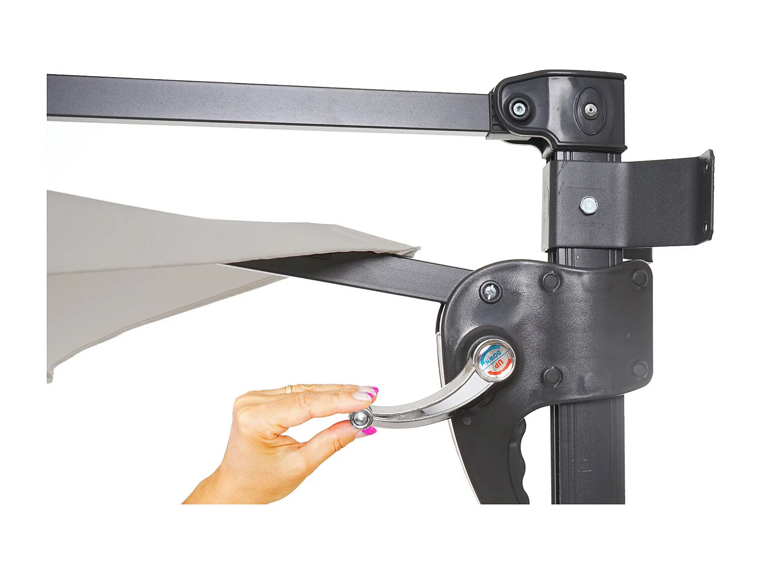 Parawan ścienny Acerra,  piaskowy