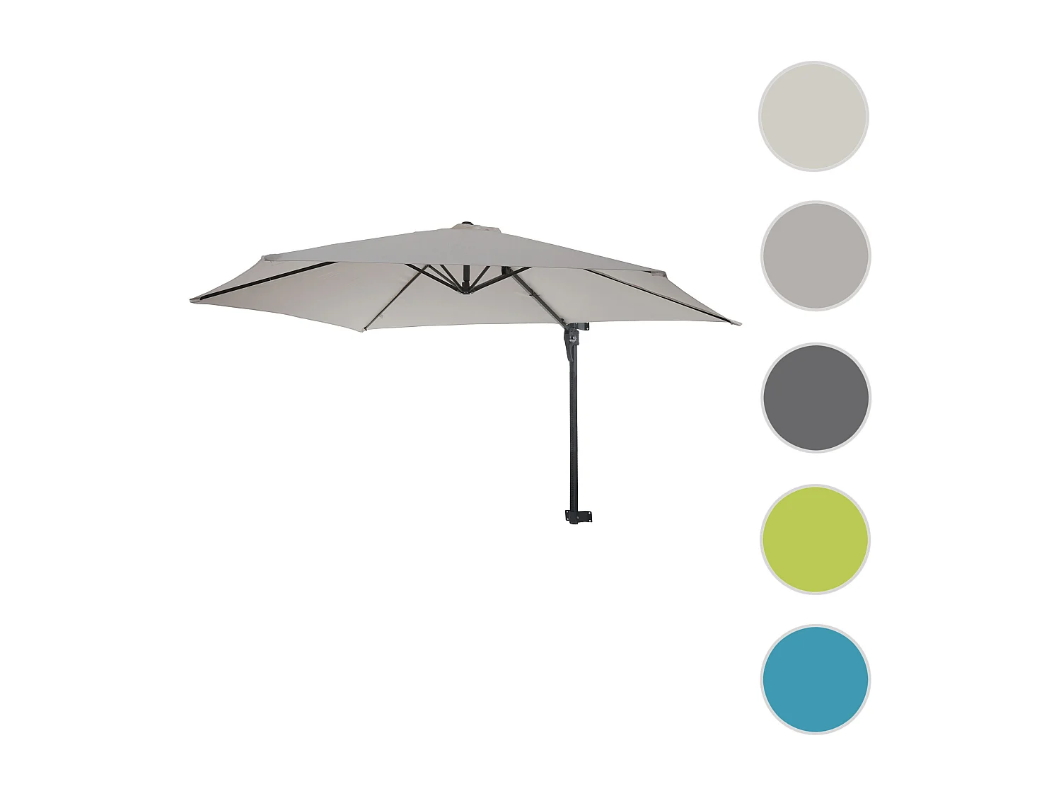 Parawan ścienny Acerra,  piaskowy