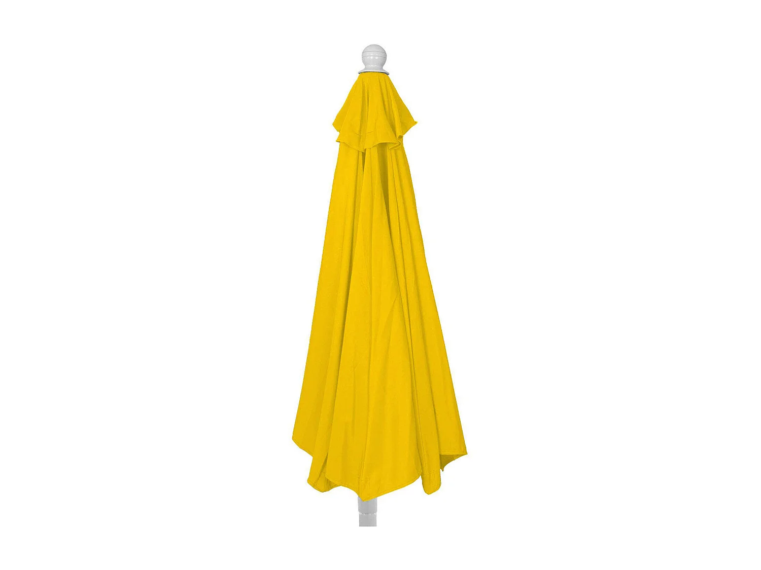 Parasol Lorca I semi-circulaire UV 50,  300cm jaune sans support