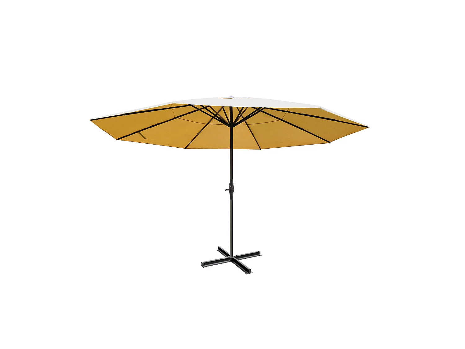 Parasol Carpi Pro Ø 5m,  crème