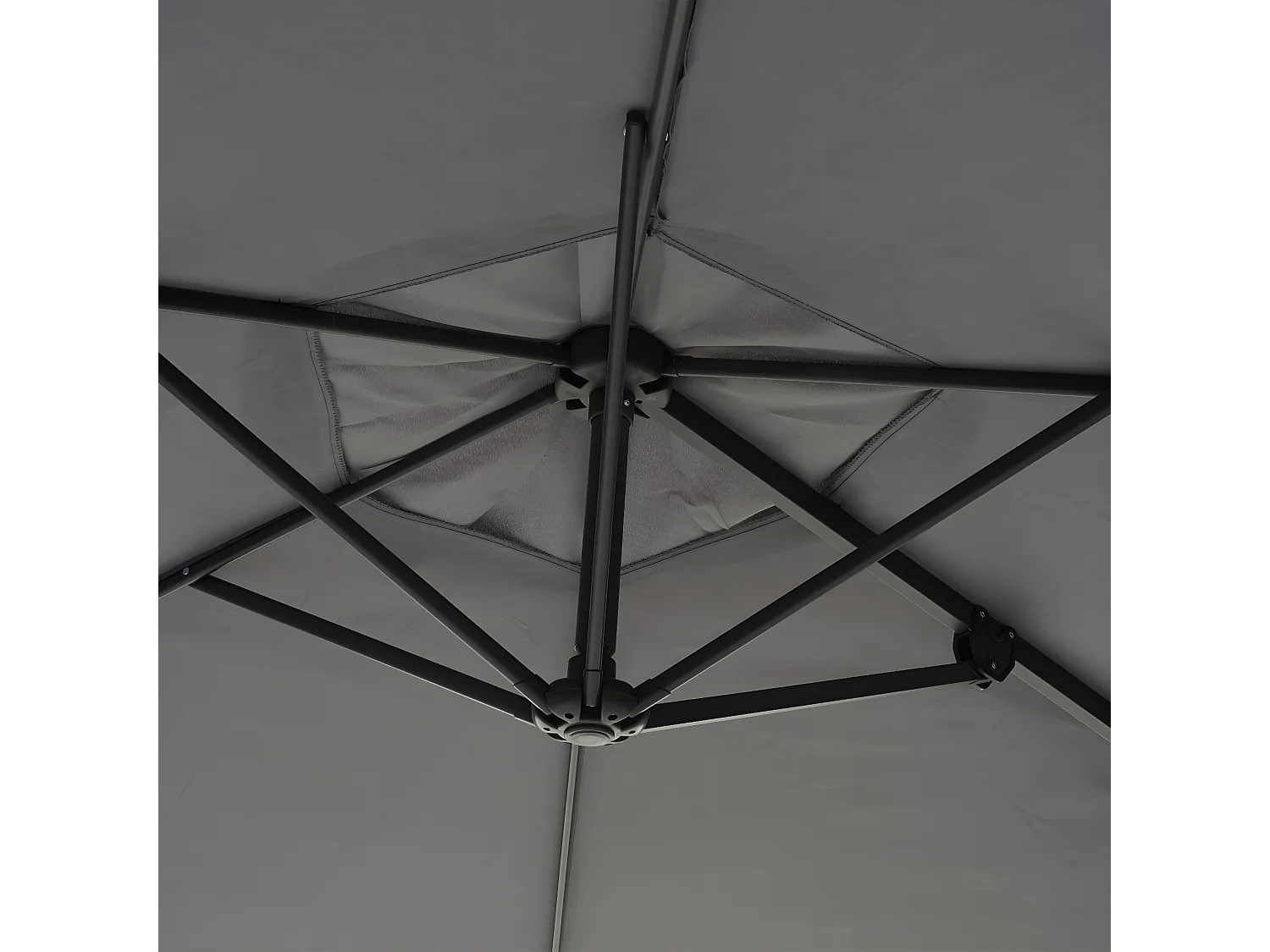 Pantalla mural Acerra 3m inclinable,  gris