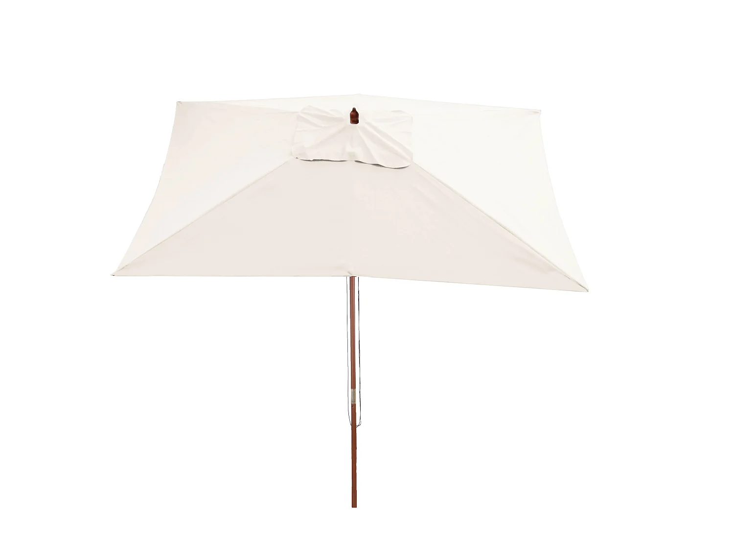 Parasol Lisbonne 2x3m,  crème