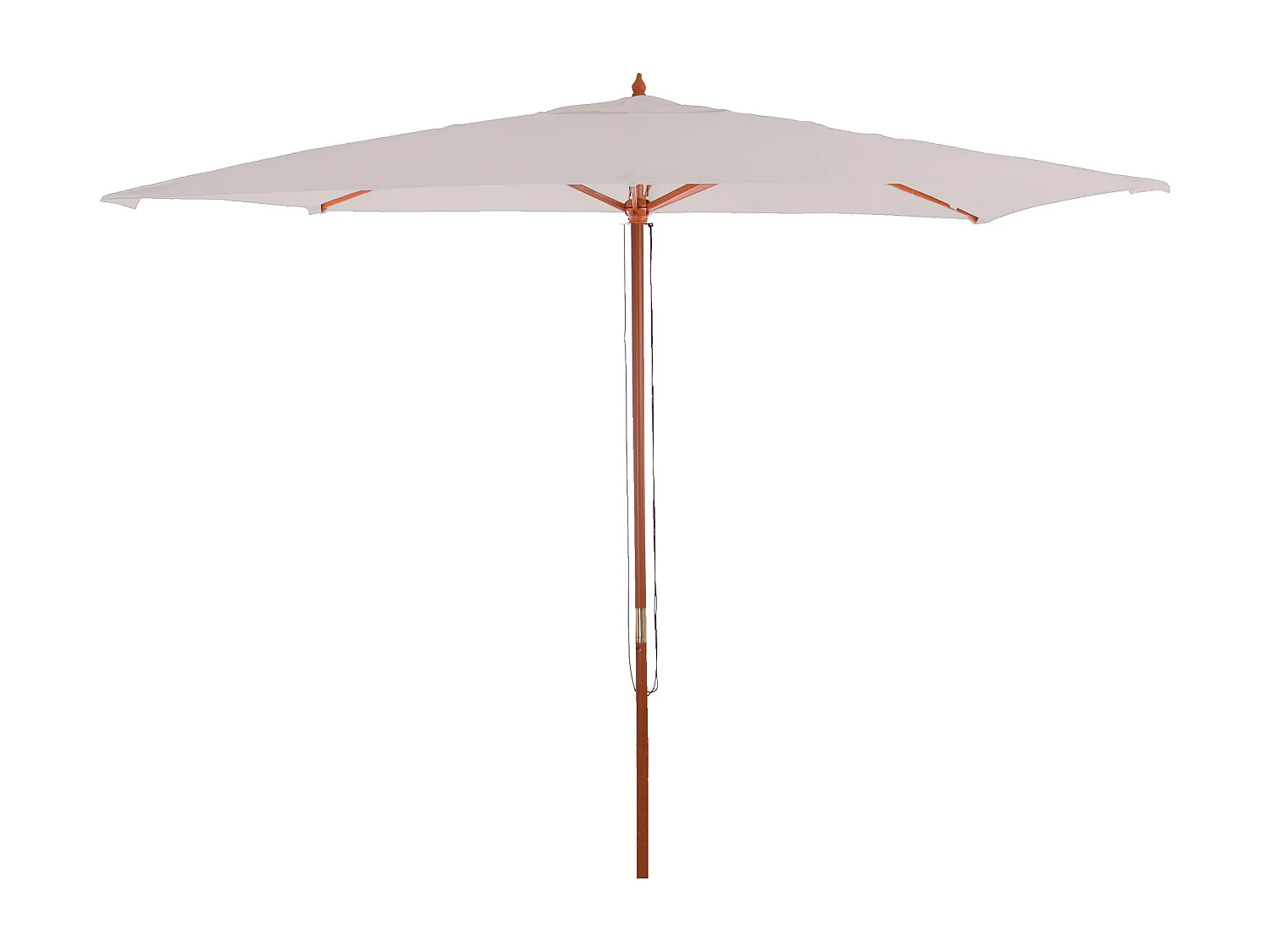 Parasol Lisbonne 2x3m,  crème