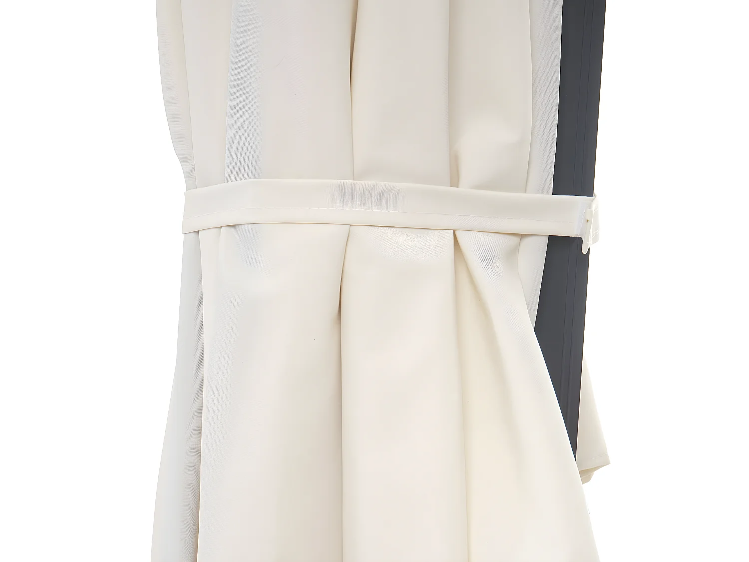 Wandschirm Acerra 3m neigbar, Creme