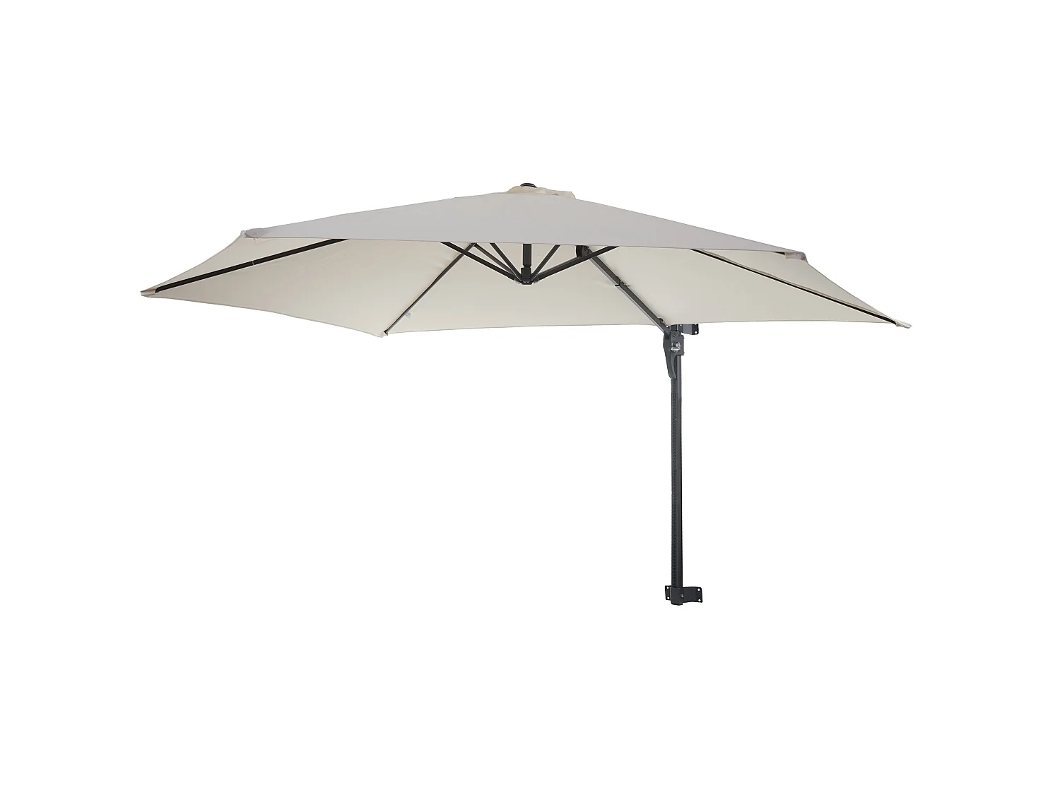 Wandscherm Acerra 3 m kantelbaar,  crème