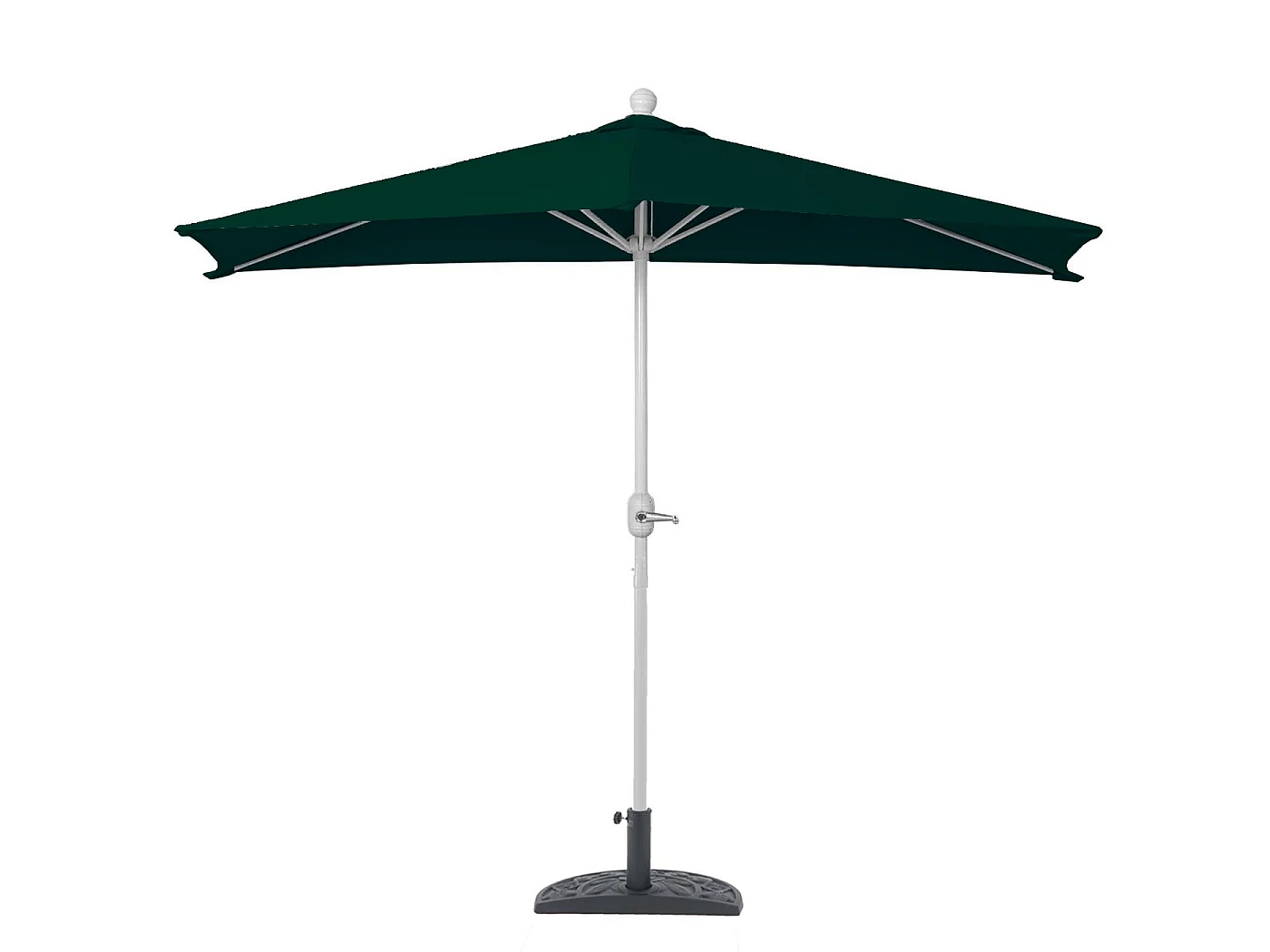 Parasol Lorca I,  270 cm groen met standaard